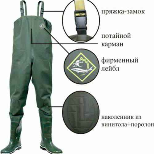 Полукомбинезон Дюна 152 рыбацкий